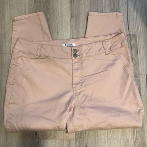 Ankle jeans with stretch - EUC